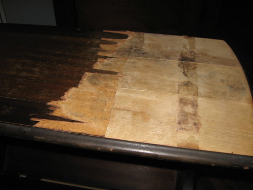 How to Cover a Damaged Table Top