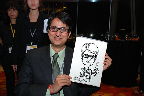 caricature live sketching for 2010 Asia Pacific Tax Symposium and Transfer Pricing Forum (Ernst & Young) - 13