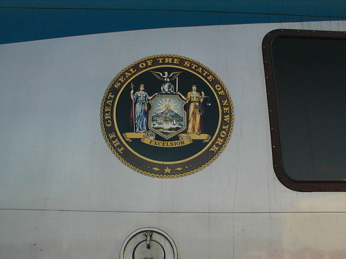 the new york state seal. NY state seal on rebuilt