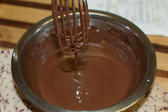 chocolate sour cream glazeish