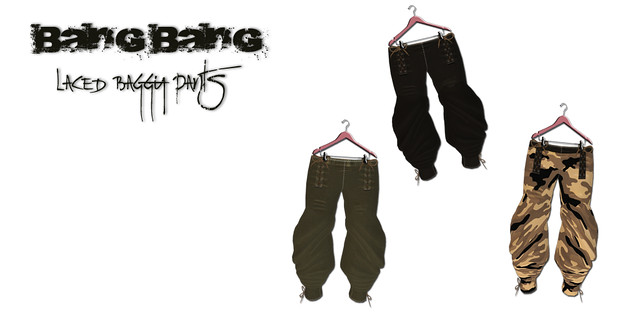 Bang Bang - Laced baggy pants