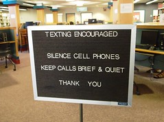 Texting Encouraged by pobrecito33
