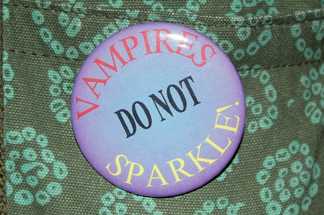 Vampires do not sparkle!