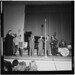 [Portrait of Jack Teagarden, Dick Carey, Louis Armstrong, Bobby Hackett, Peanuts Hucko, Bob Haggart, and Sid Catlett, Town Hall, New York, N.Y., ca. July 1947] (LOC)