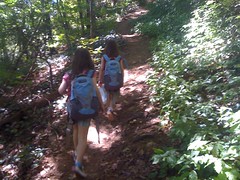  Kids on Rabun Bald Trail 1 