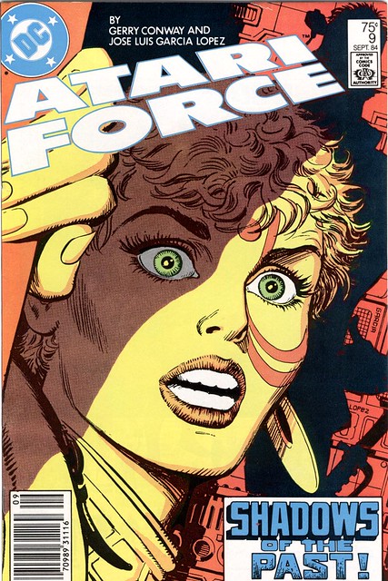 Atari Force 9 cover by José Luis García-López 1984