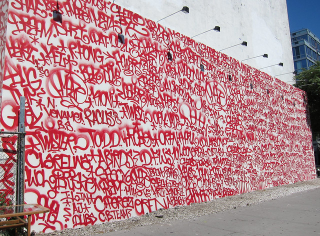 Houston Street Wall by Barry McGee (Twist)