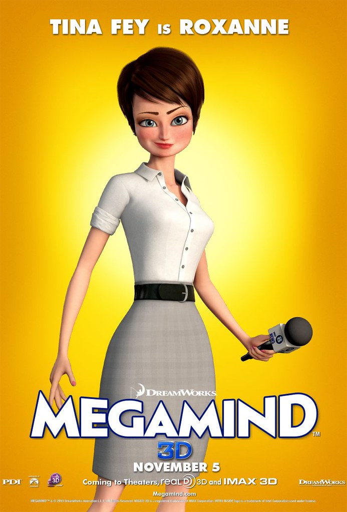 Megamind Tina Fey Roxanne
