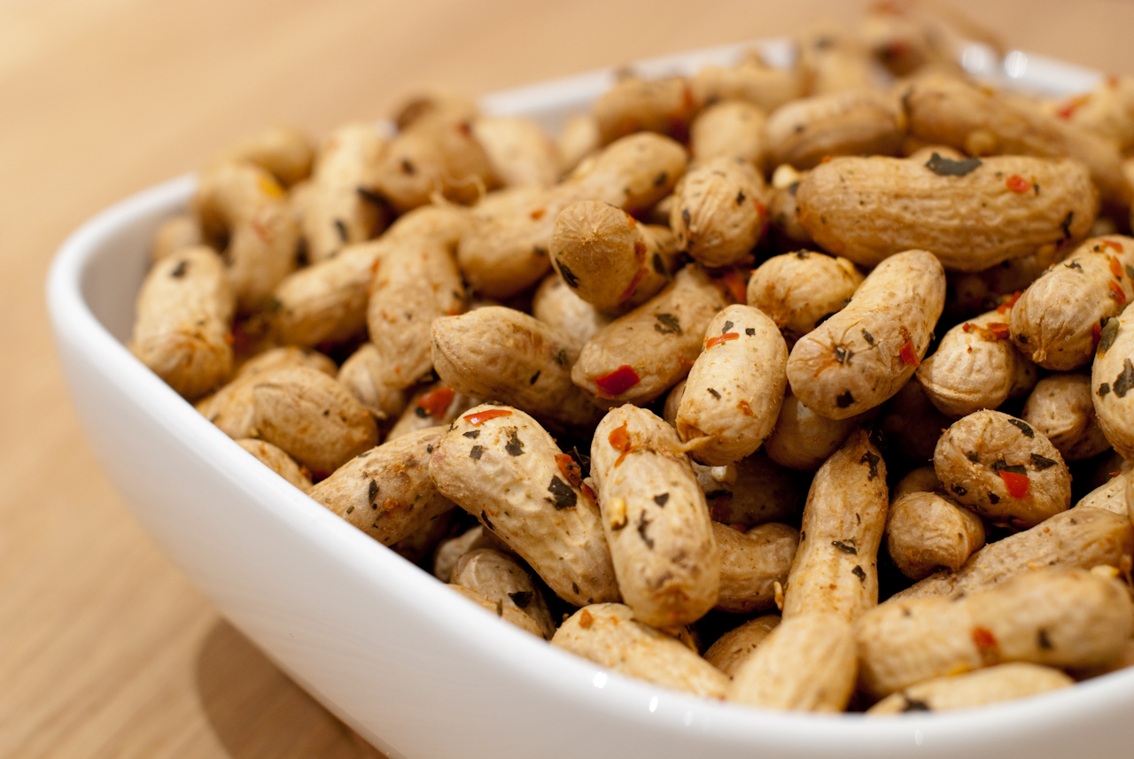 Thai Inspired Boiled Peanuts