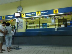 JB station ticket counters