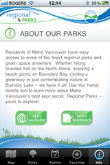 Metro Vancouver Parks App
