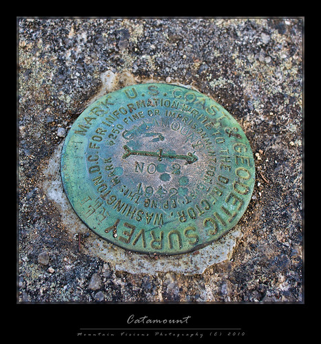 Catamount Mountain USGS Benchmark