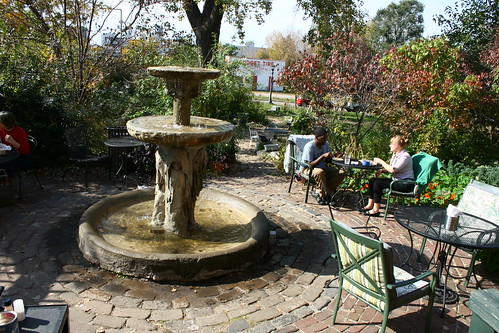 Patio at Swede Hollow