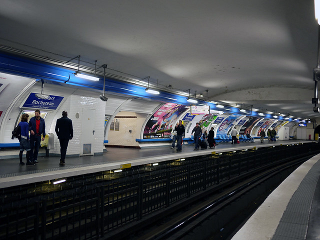 Paris France metro