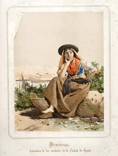 021-Portugal-Labradora de los arrabales de Oporto-Las Mujeres Españolas Portuguesas y Americanas 1876-Miguel Guijarro