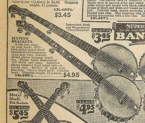 Sears Supertone "Amateo" Banjo