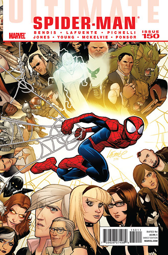 Ulimate Spider-Man #150 cover, art by David Lafuente