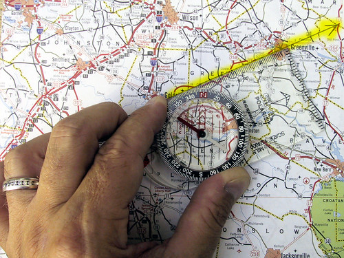 Using a Compass - Step 2