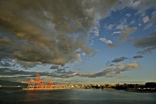 Vancouver Clouds and Cranes