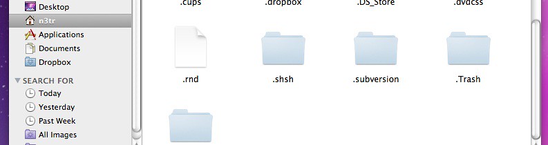 Hidden File Mac