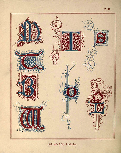 009 Siglos XIV y XV-A primer of the art of illumination for the use of beginners.. 1874-Freeman Delamotte