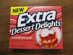 Extra Strawberry Shortcake Gum