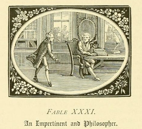 Philosophus et Petulans