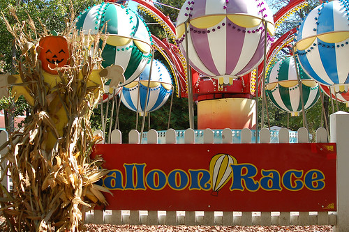 Hallowboo 2010:  Balloon Race.
