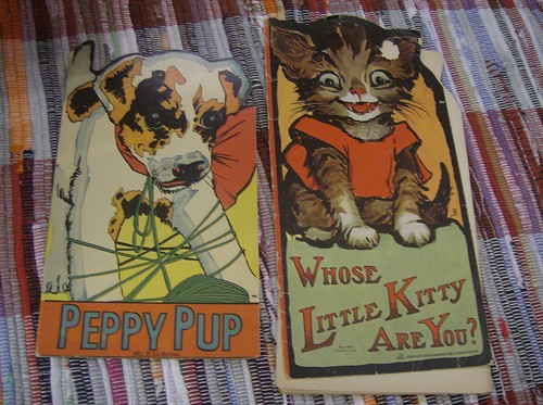 peppy pup (1922); whose little kitty are you? (1913)