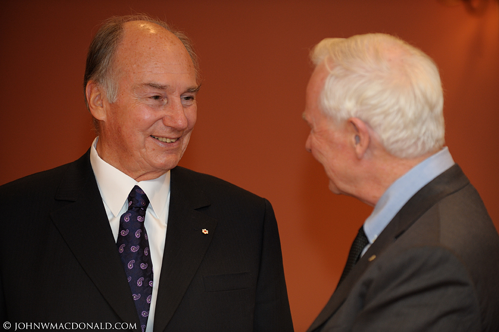 Governor General Welcomes His Highness the Aga Khan at Rideau Hall 6200