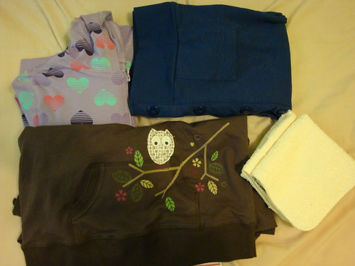 Bought new clothes (and face towels)