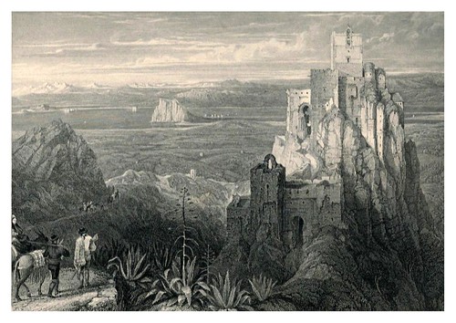 016-Gaucin en la serrania de Ronda-Tourist in Spain-Granada-1835-David Roberts