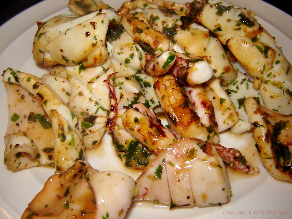 Chargrilled Squid Salad 3, cropped