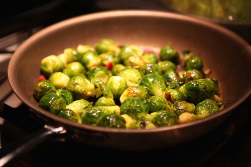 brussel sprouts with bacon