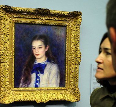 Cuadro de Renoir expuesto en el Museo del Prado