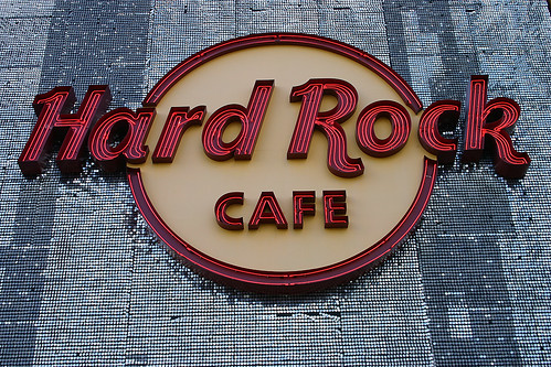 Hard Rock Cafe sign 2011