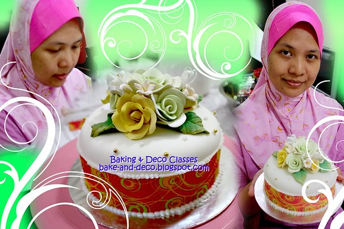 Batch 14 Oct 2010: Basic Fondant Wedding Cake