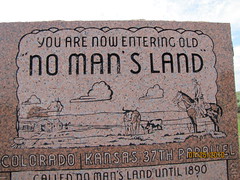 No Man's Land monument (US 64)