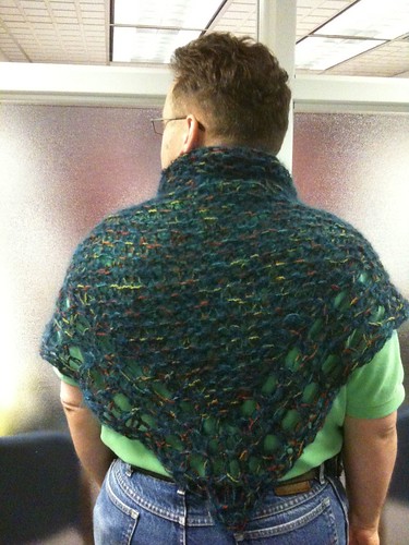 Wildflower Shawl Completed