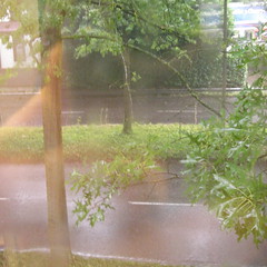 The traditional post-labo(u)r day rainstorm
