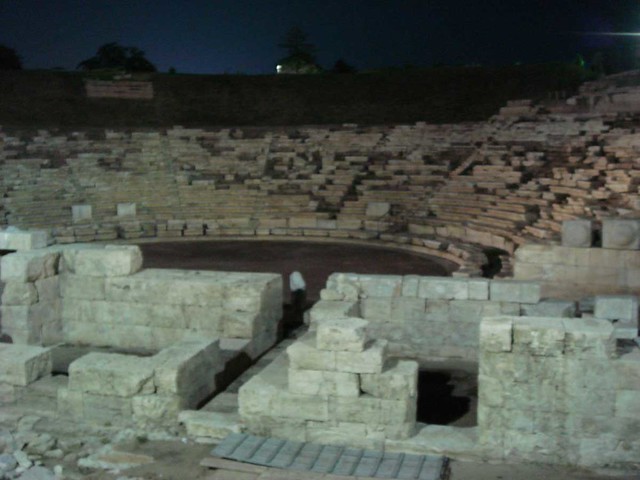 Ancient theater in Larisa