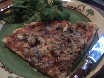 pizza de sardinha receita