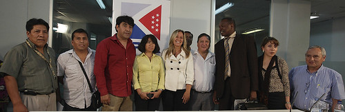 Trini con la Unión de Profesionales y Trabajadores Autónomos by Trinidad Jiménez