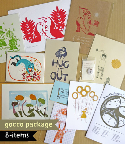 The Gocco PikaPackage loot!