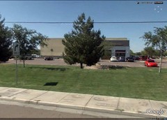 Walmart Marketside in suburban Arizona (via Google Earth)