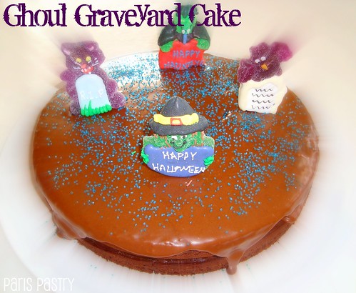 Ghoul-Graveyard Cake