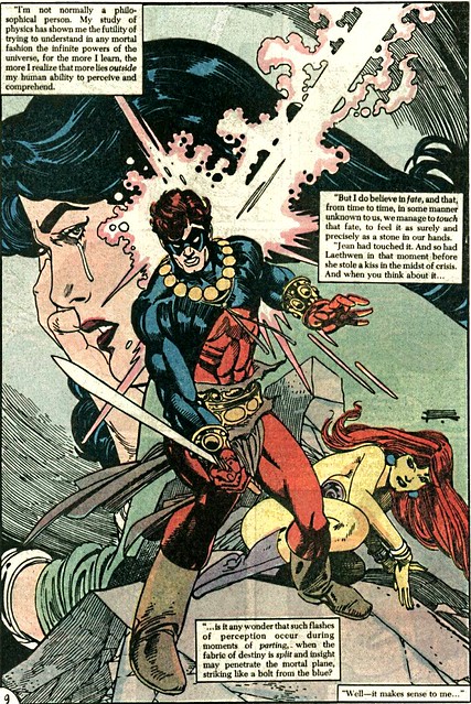 Gil Kane splash page from Sword of the Atom Special 1 1984