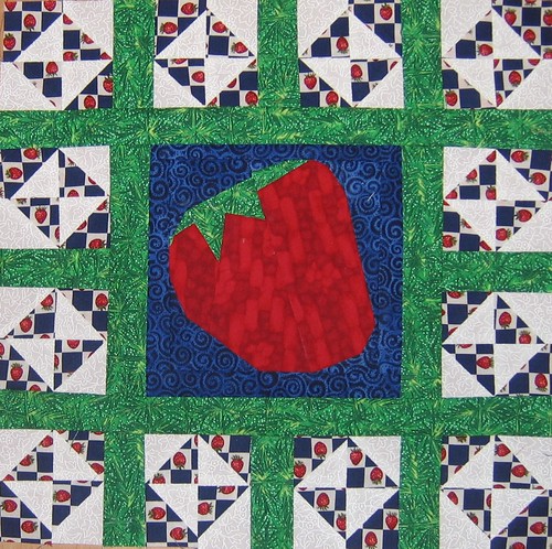 Strawberry Mini Quilt