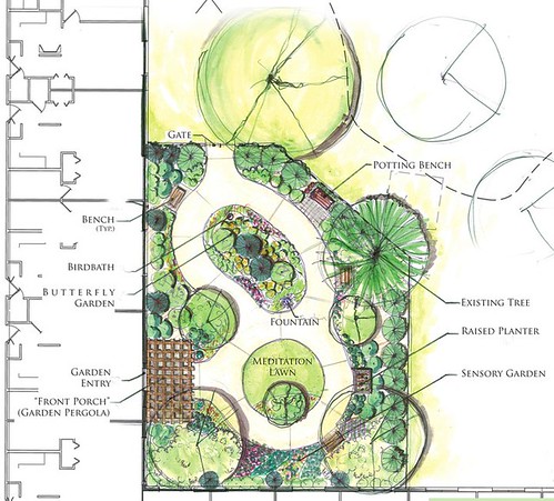 Gayton Terrace Memory Garden (by: designforum)