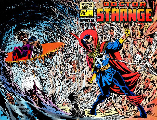 Dr Strange Special Edition 1982 cover by Berni Wrightson